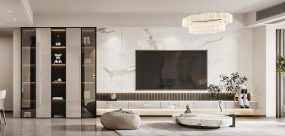 现代客餐厅3D模型下载